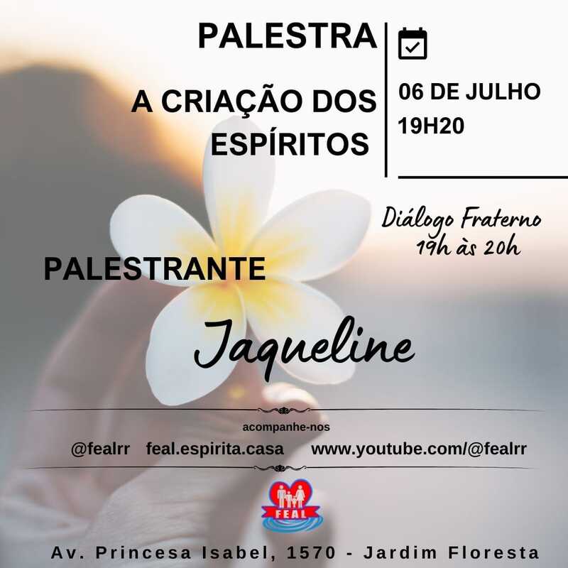 Palestra - A Criação dos Espíritos