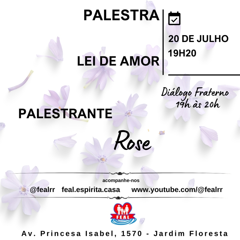 Palestra: Lei de Amor - Rose